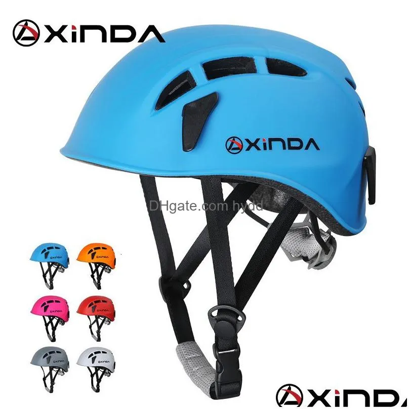 protective gear xinda outdoor rock climbing helmet speleology mountain rescue equipment to expand safety caving work 230418tazp92ni