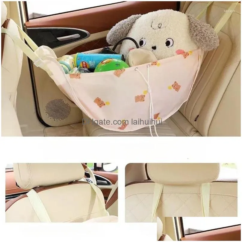 car organizer seat storage bags multifunctional hanging bag rear back