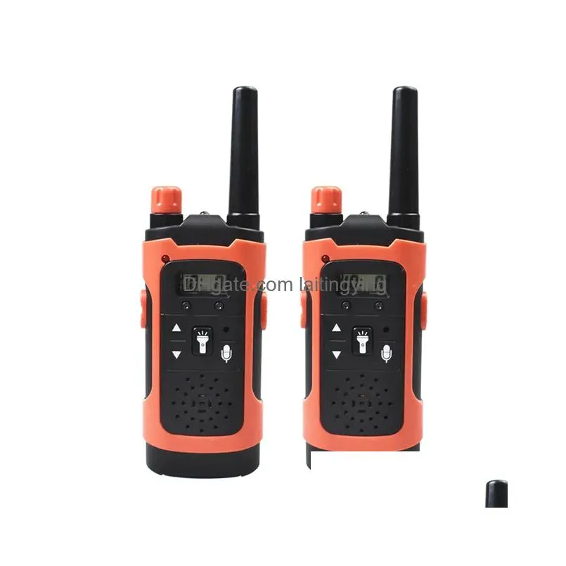 toy walkie talkies for kids 300m long range two way radios s family outdoor adventure game voice interphone children gift 230307