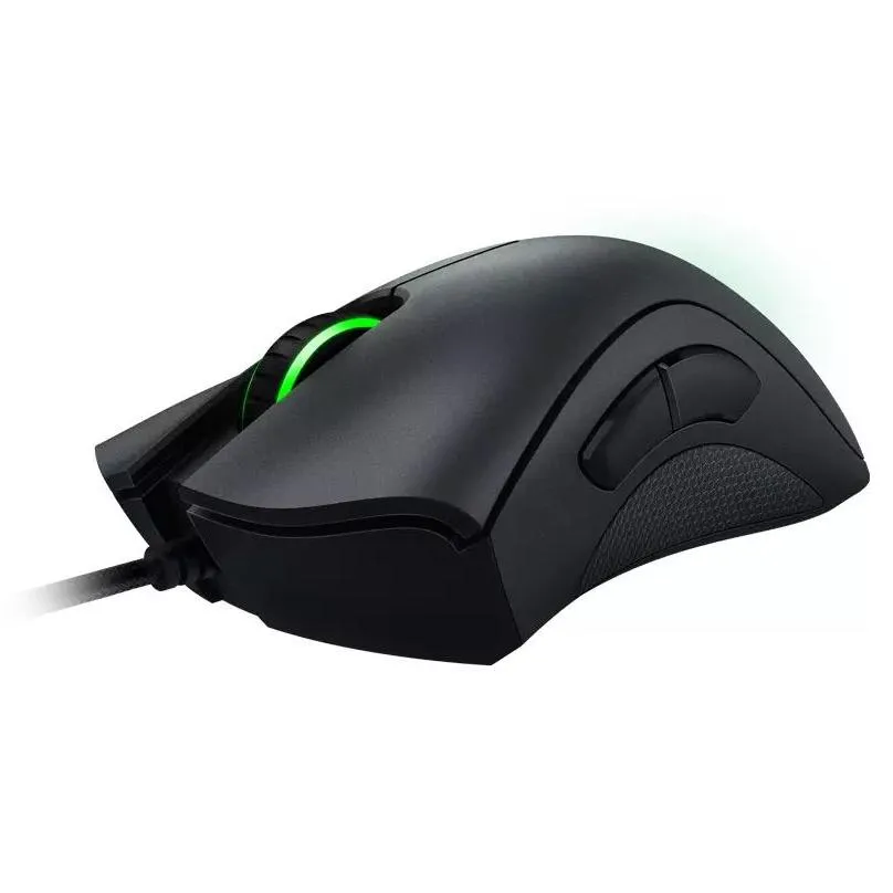 Mice Razer Deathadder Chroma Game Mouse-Usb Wired 5 Buttons Optical Sensor Mouse Gaming Mice With Retail Package Drop Delivery Compute Dhb25