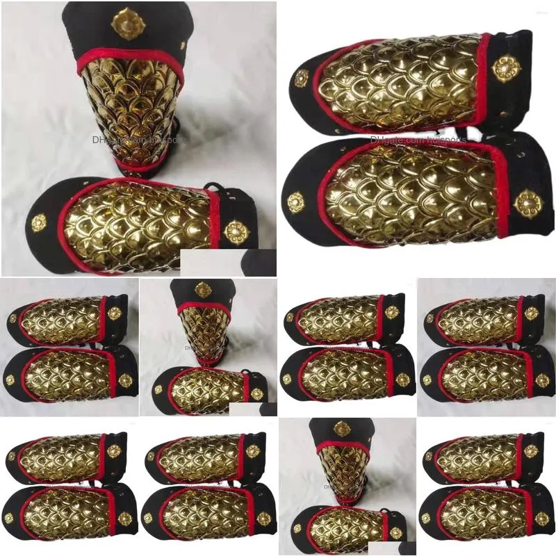 knee pads outdoor tactics chinese style royal guards flying fish suit armor ancient wrist guard