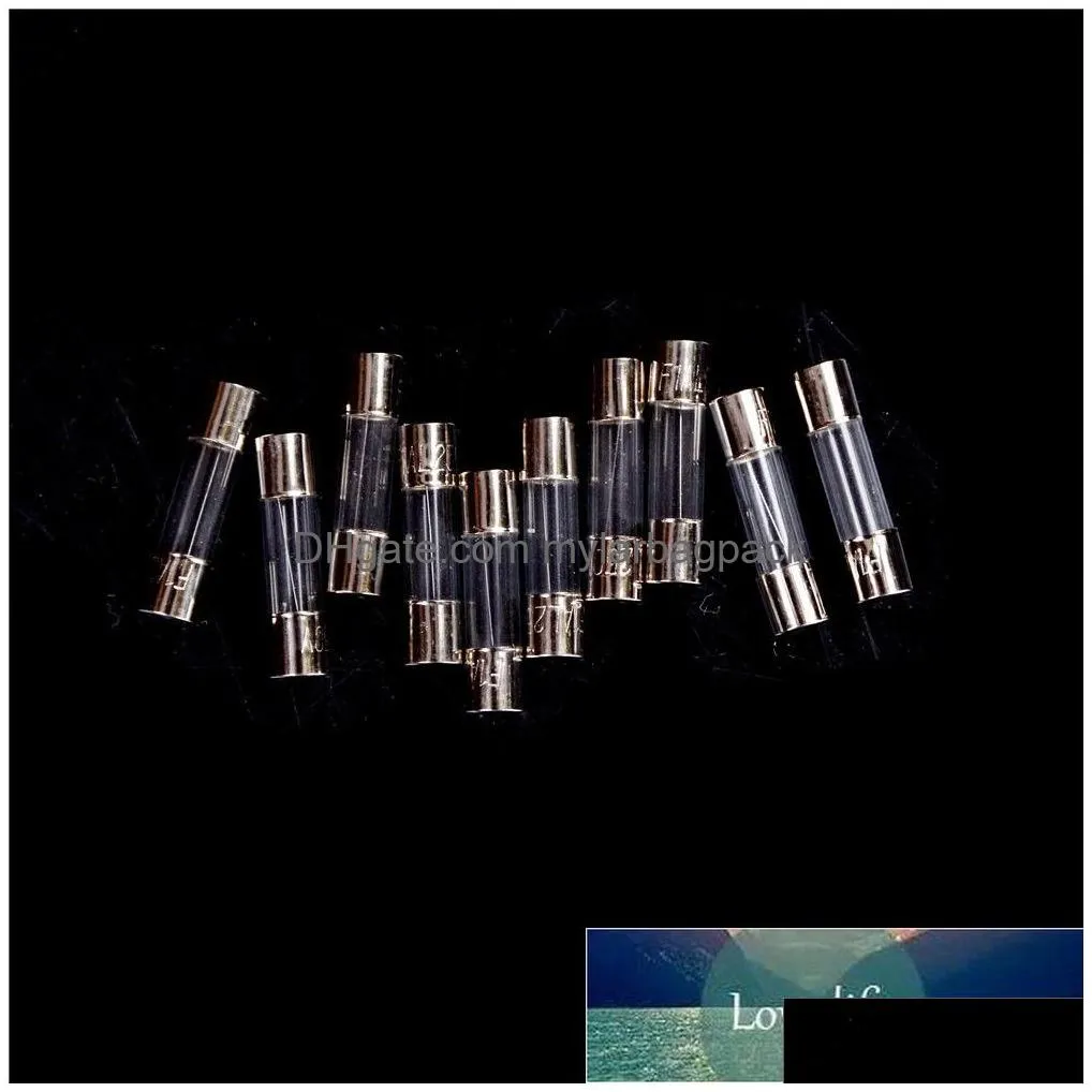Other Door Hardware 5X20Mm Fast Quick Blow Glass Tube Acting Fuse 1-20A 10Pcs/Set Drop Delivery Home Garden Building Supplies Door Har Dhjb2