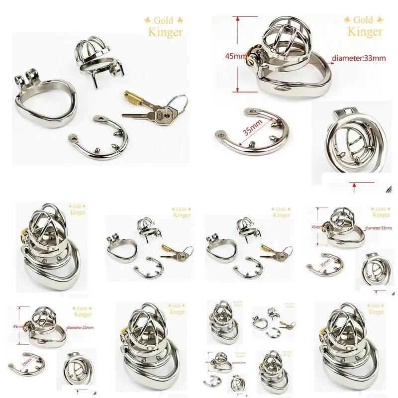 Other Health & Beauty Items Stainless Steel Super Small Device Cock Cage Metal Chastity Toys A273-18617662 Drop Delivery Health Beauty Dhlfz