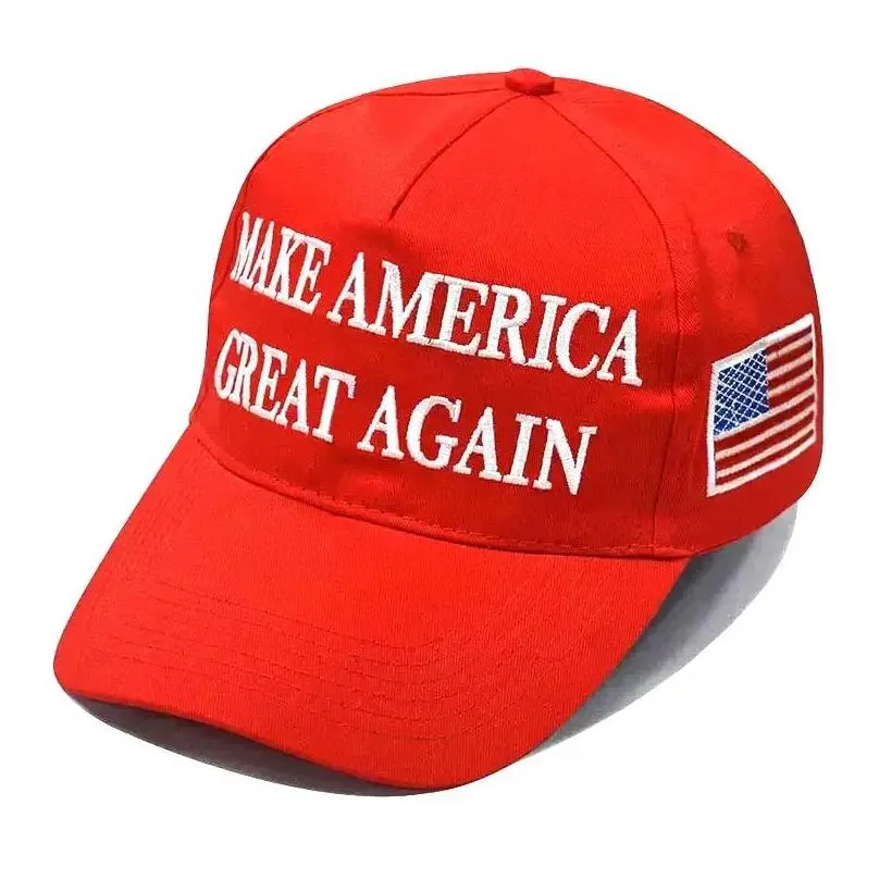 Party Hats Trump Activity Party Hats Cotton Embroidery Basebal 45-47 Make America Great Again Sports Hat Wholesale Drop Delivery Home Dhczl