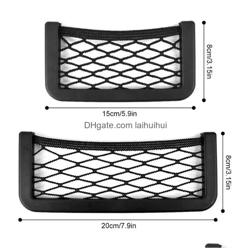 car organizer nylon storage net practical replacement seat back universal accessories