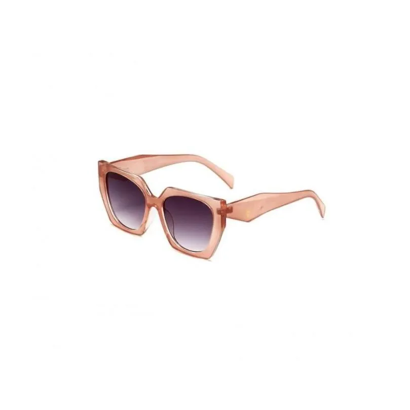 2023 designer sunglasses classic eyeglasses goggle outdoor beach sun glasses for man woman mix color optional triangular signaturewith original