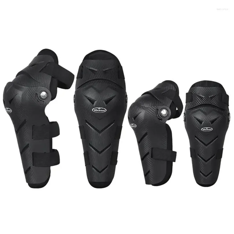 motorcycle armor motorcyclist knee pads anti-fall motocross elbow protector 4pcs pad for 4 season biker