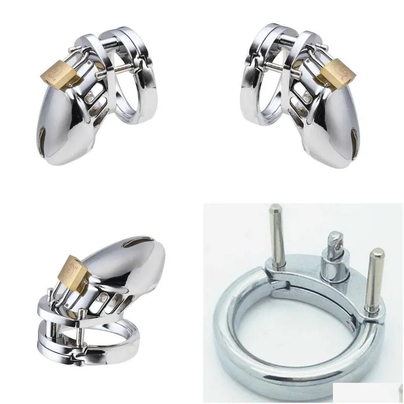 Other Health & Beauty Items 40/45/50 For Choose Metal Cb6000S Male Chastity Device Bdsm Bondage Cock Cage Penis Lock Toys S08257171615 Dh7E8