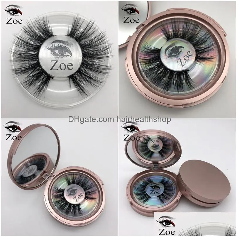 False Eyelashes 100% 3D Mink Makeup Cross False Eyelashes Eye Lashes Extension Handmade Nature 21 Styles For Choose Also Have Magnetic Dhgq4