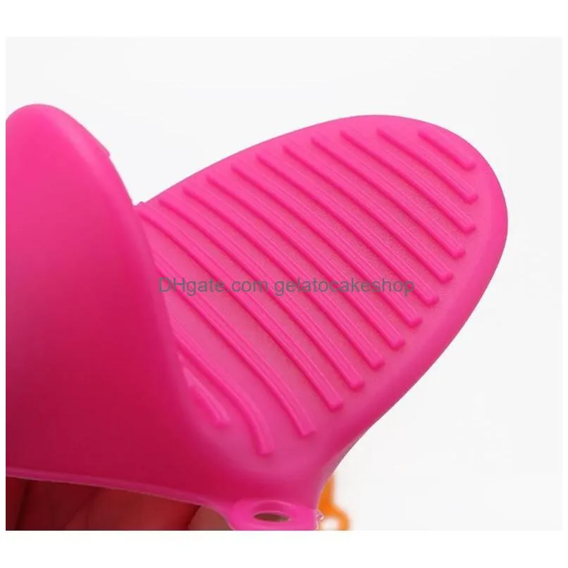 silicone heat proof insulation microwave oven plate dish tray clip clamp holder kitchen cooking microwave oven mitt nonslip gloves