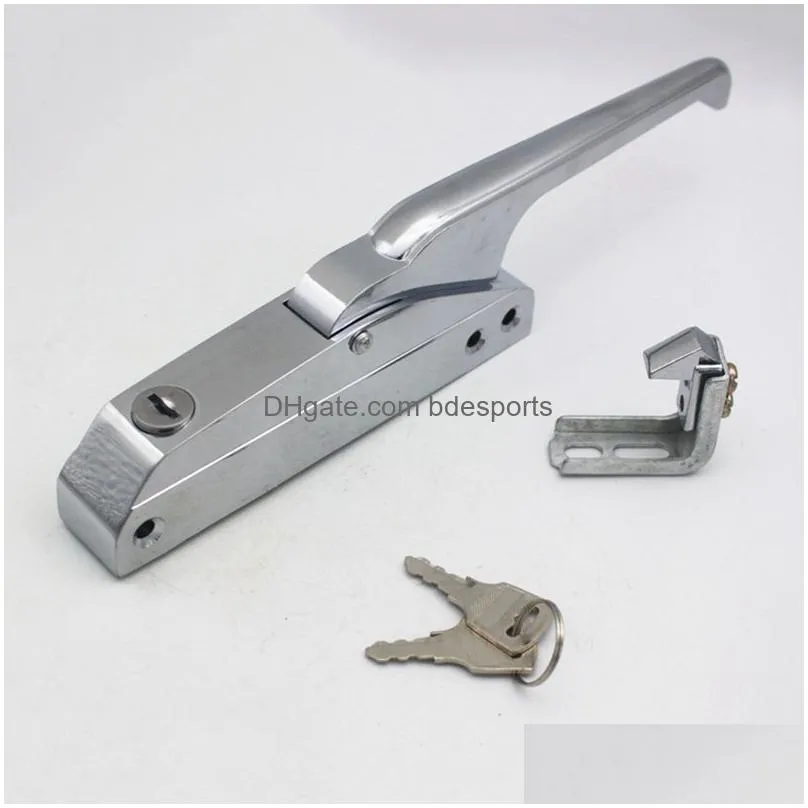 Handles & Pulls Side-Mounted Cold Store Zer Handle Oven Door Hinge Storage Lock Latch Hardware Pl Part Industrial Drop Delivery Home G Dhtvq