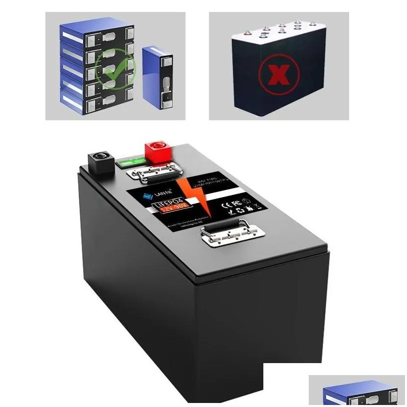 electric vehicle batteries lifepo4 battery has a built-in bms display sn of 12v 300ah which can be customized. it is suitable for golf