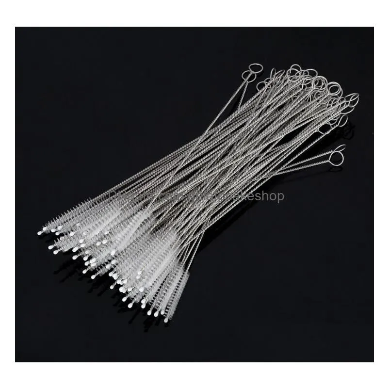 1706mm pipe cleaners nylon straw cleaners cleaning brush for drinking pipe stainless steel pipe cleaner 100pcs lot opp packing