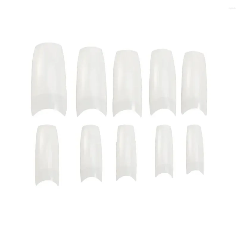 false nails 500pcs natural style fake color artificial full cover nail tips