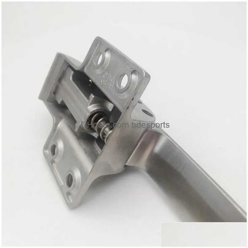 Other Door Hardware Stainless Steel Cold Storage Door Handle Zer Pl Cookware Oven Fitting Refrigerator Hinge Steamer Knob Lock Cabinet Dhdma