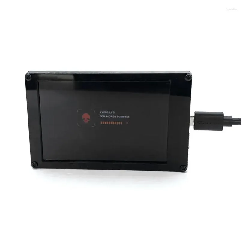 3.5`` ips usb secondary screen computer monitor 360° rotation cpu gpu ram hdd display freely aida64 mini