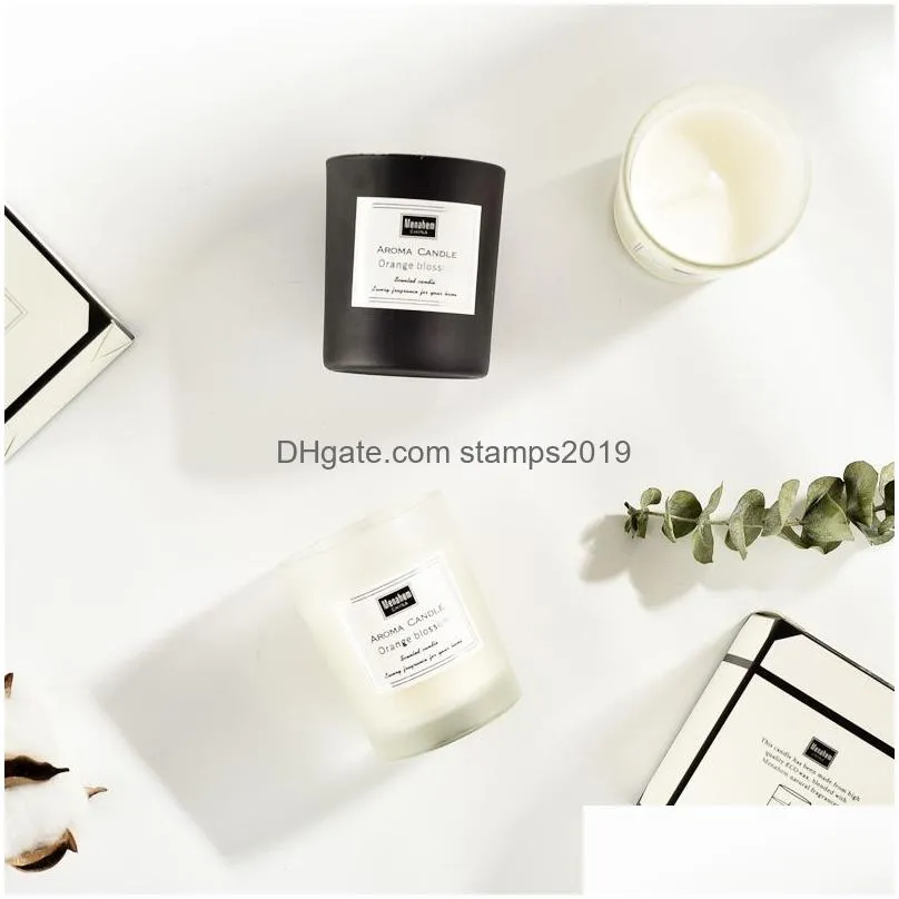 luxury household aroma soy candle gifts handmade smokeless scented candle romantic wedding birthday party home decoration