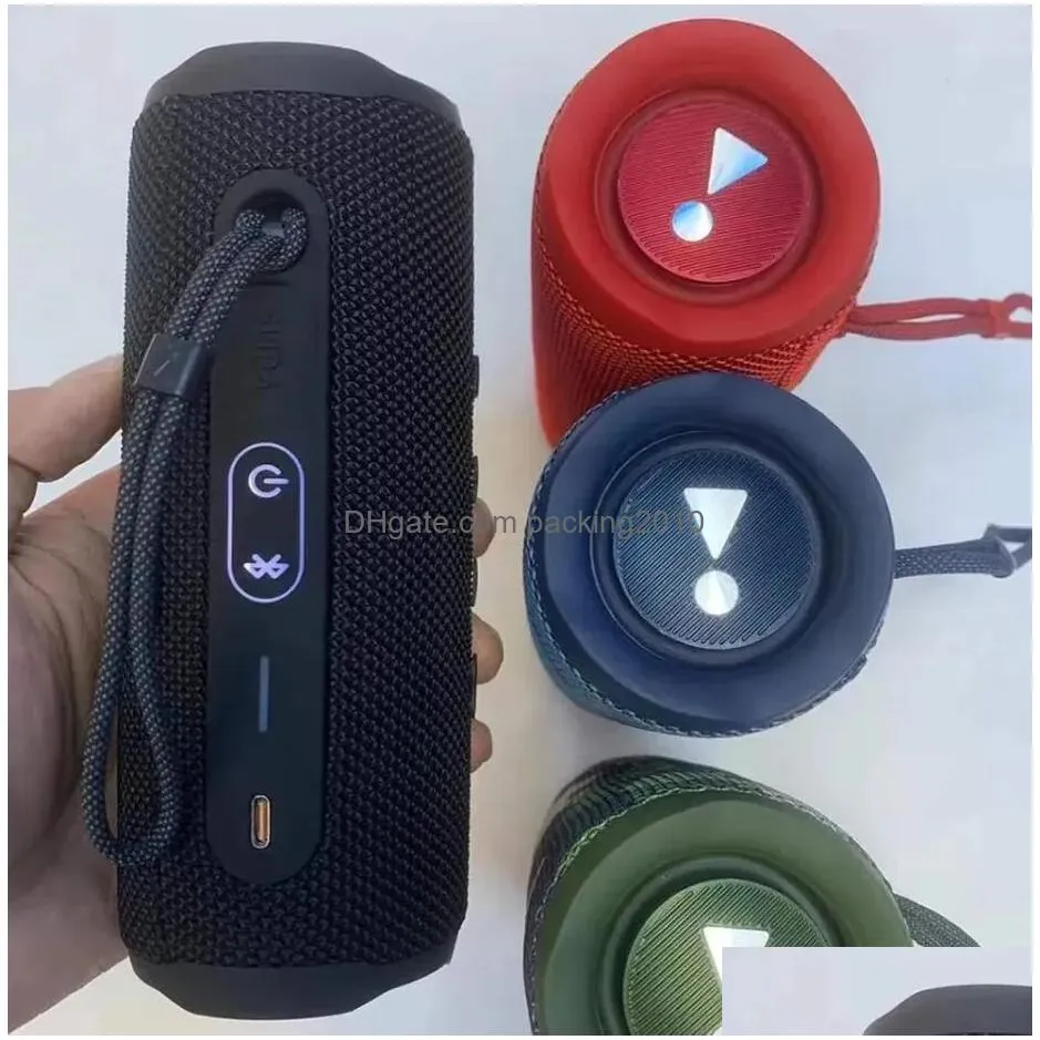 Outdoor Speakers 6 Wireless Bluetooth Speaker Mini Portable Ipx7 6 Waterproof Speakers Outdoor Stereo Bass Music Track Independent Tf Dhyrz