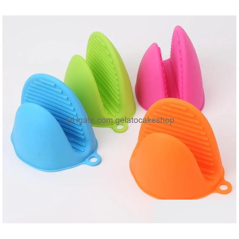silicone heat proof insulation microwave oven plate dish tray clip clamp holder kitchen cooking microwave oven mitt nonslip gloves