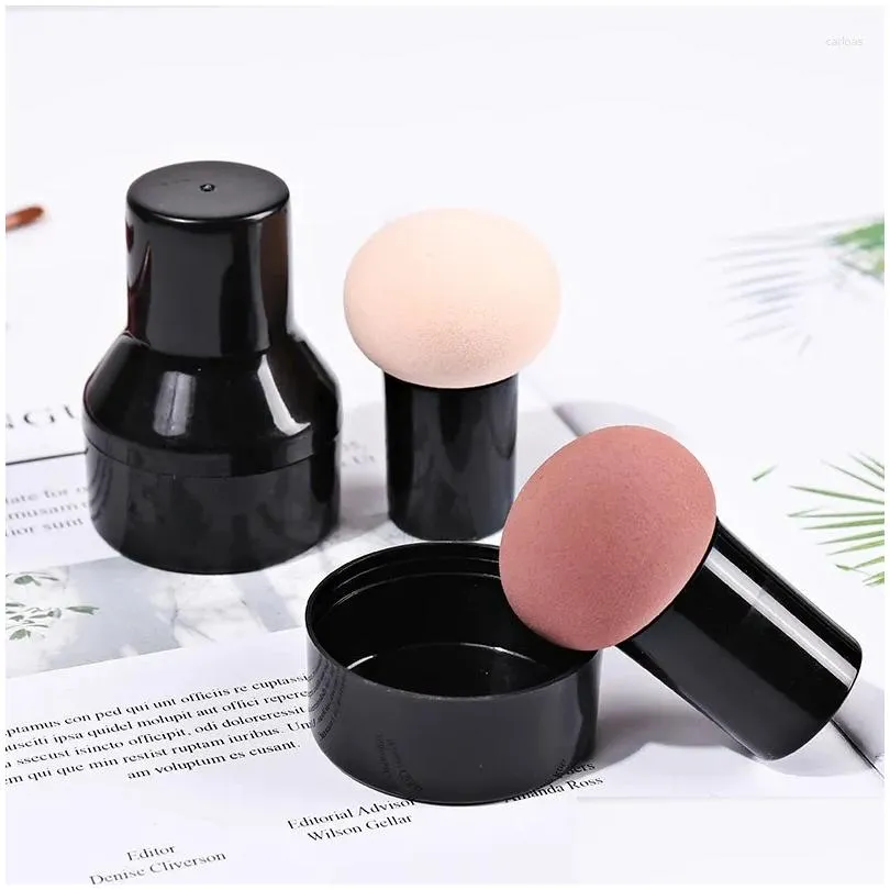 makeup sponges round head small mushroom puff sponge tool gourd do not eat powder air cushion bb and wet dual-use