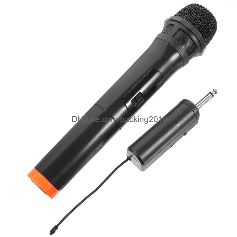 Microphones Outdoor Live Streaming Mic Wireless Microphone Handheld Battery Powered Package Not Included Drop Delivery Dhvli