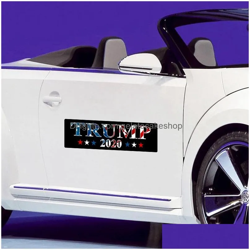 100pcs donald trump car stickers bumper sticker keep make america decal for car styling vehicle paster