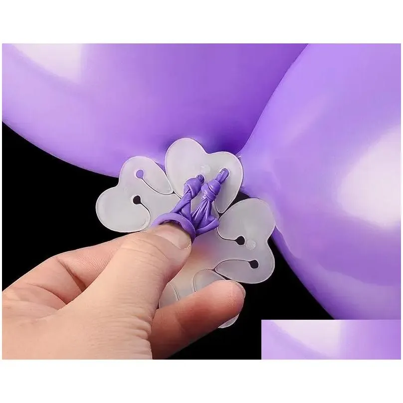 makeup brushes plum clip birthday wedding party home accessories tools flower globos balloon balloons decoration practical