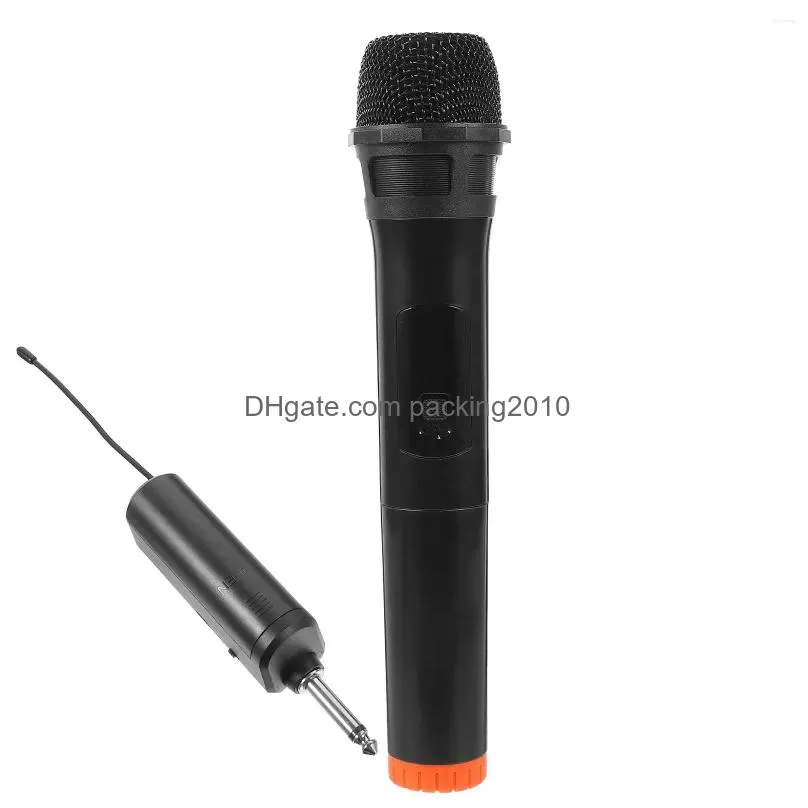 Microphones Outdoor Live Streaming Mic Wireless Microphone Handheld Battery Powered Package Not Included Drop Delivery Dhvli