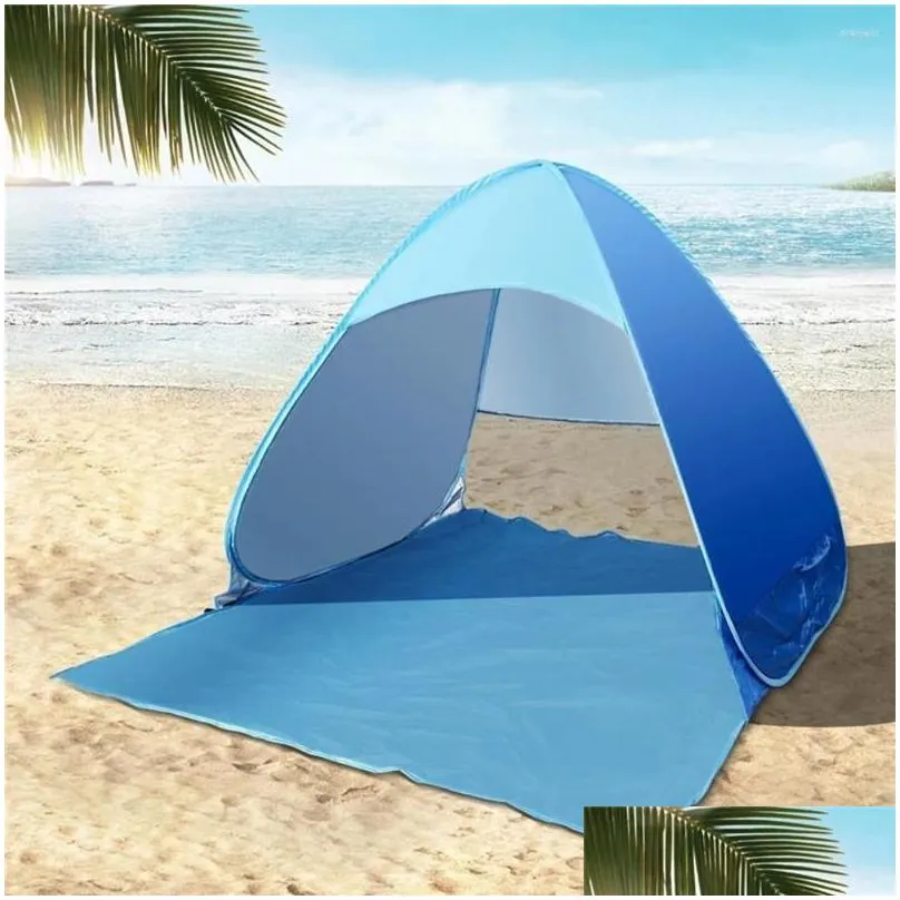 tents and shelters beach tent utomatically popping uv 50 big sand pockets for camping outdoor sports