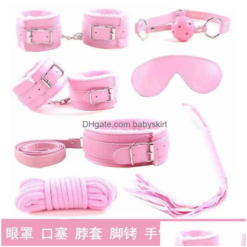 Other Massage Items Nxy Sm Bondage Toys P 10 Piece Set Milk Clip Mouth Plug Alternative Training Torture Tools Husband And Wife Adt D Dhxr8
