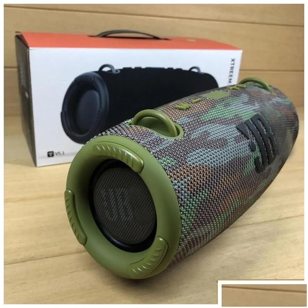 Portable Speakers Xtreme 3 Speaker Wireless Bluetooth 5.0 Waterproof Sports Bass Outdoor S Stereo Music Drop Delivery Electronics Otfhx