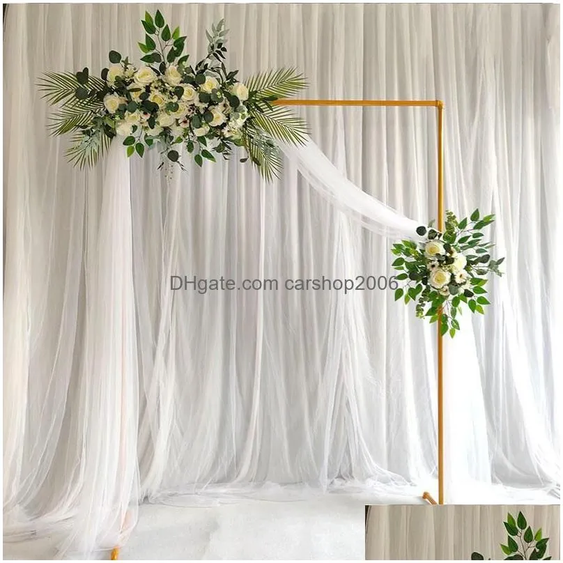 party decoration wedding arch stage background frame for marriage birthday diy garden backdrop standparty