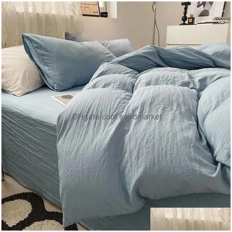 bedding sets set of sheets matrimon...king size bedspread bedclothes bed duvet cover couple double sheet comfort