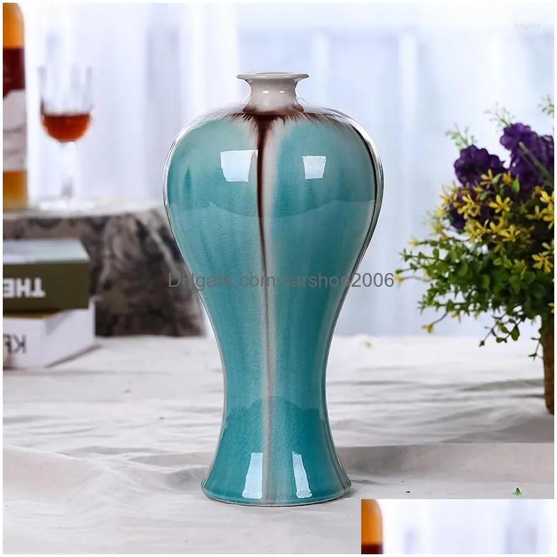 vases cracks on the vase fashion contracted and contemporary adornment handicraft furnishing articles in living room