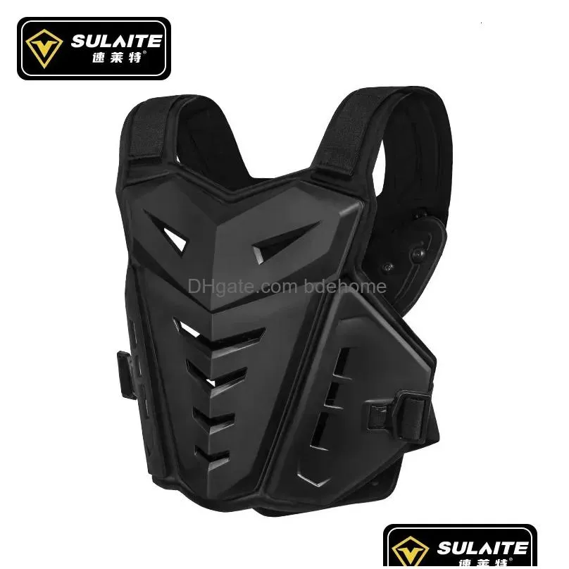 Back Support Saite Motocross Body Armor Motorcycle Jacket Moto Vest Chest Protector Off-Road Dirt Bike Protective Gear Drop Delivery Dht1C