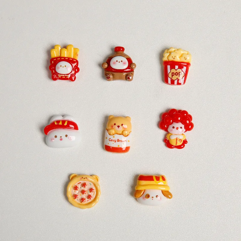 cute cartoon character resin set cro c shoe charms wholesale shoes decorations pvc buckles for shoes