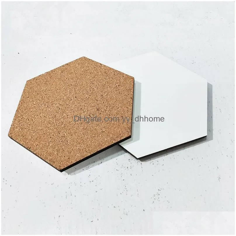 wholesale sublimation mdf car cup coaster 3.5inch white blank heat transfer bottom round square customized diy 4mm thickness mats a12