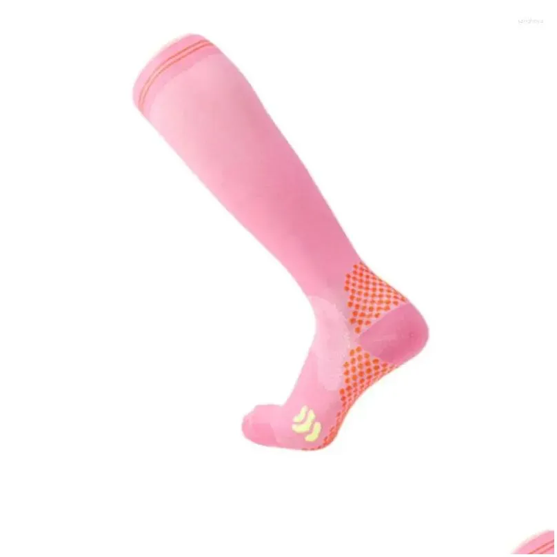 sports socks compression running outdoor golf sock men soccer tube knee high korean football stockings