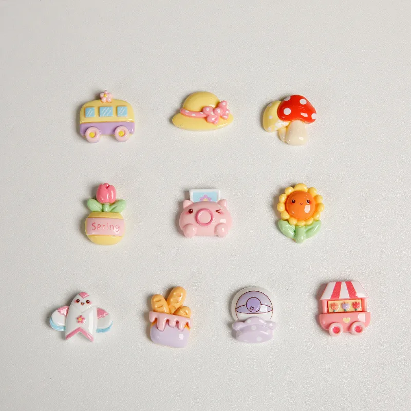 cute cartoon character resin set cro c shoe charms wholesale shoes decorations pvc buckles for shoes