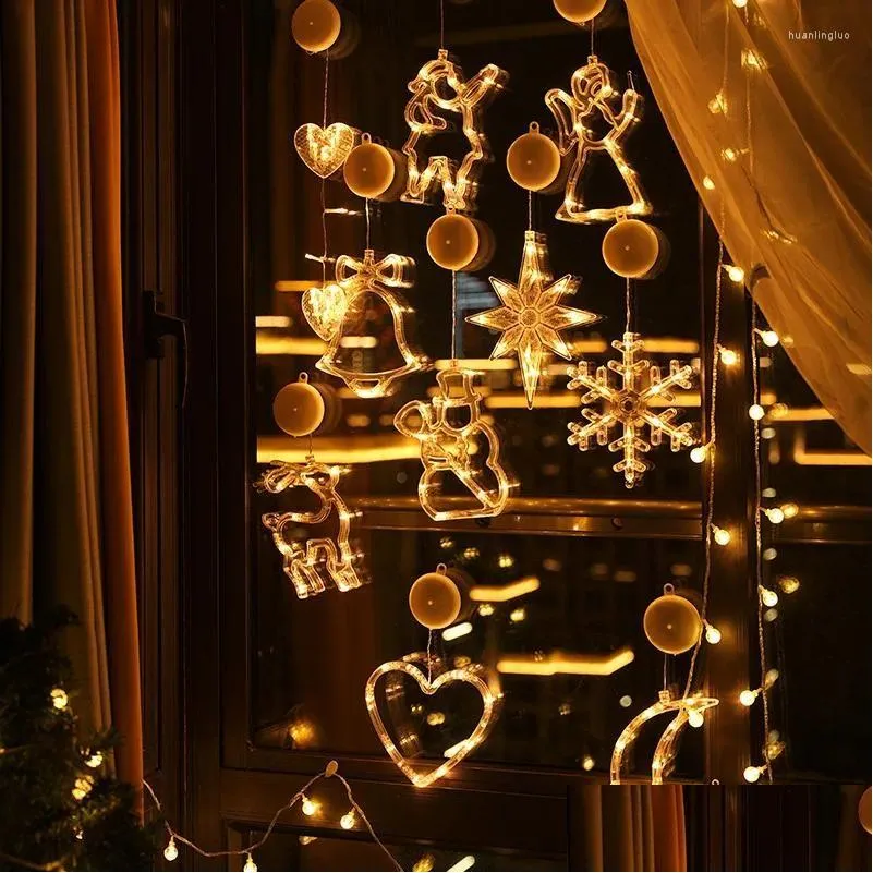 party decoration led christmas string lights window