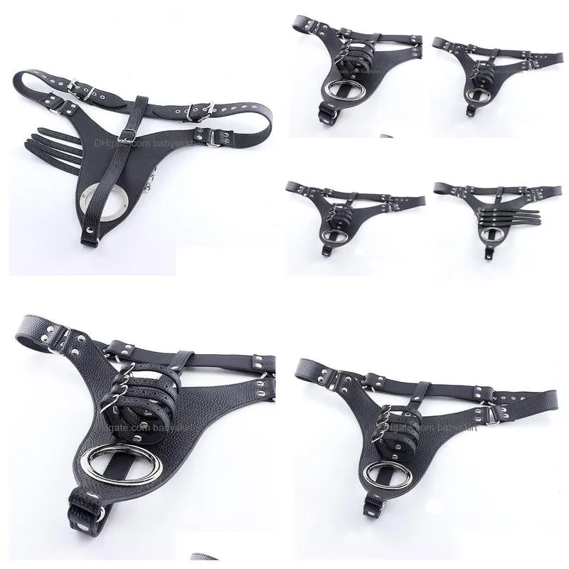 Other Massage Items Chastity Devices Details About Heavy Pu Leather Men039S Belt Device Harness Gimp Male Restraints Bondage R4766044 Dhl2U