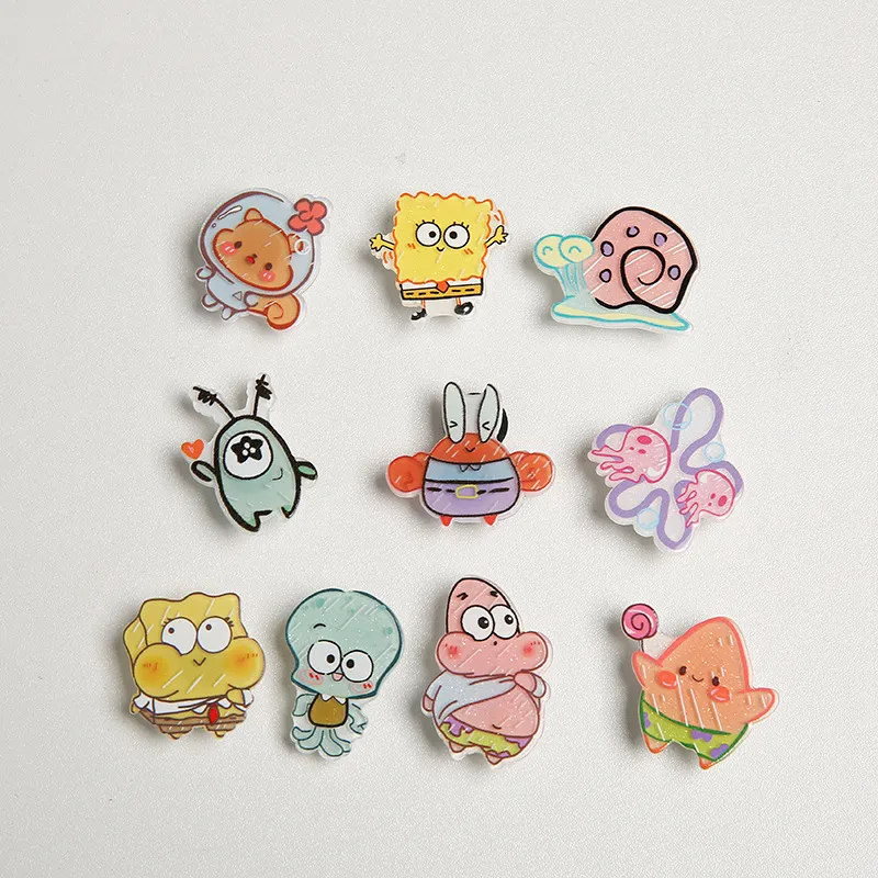 cartoon character resin set cro c shoe charms wholesale shoes decorations pvc buckles for shoes