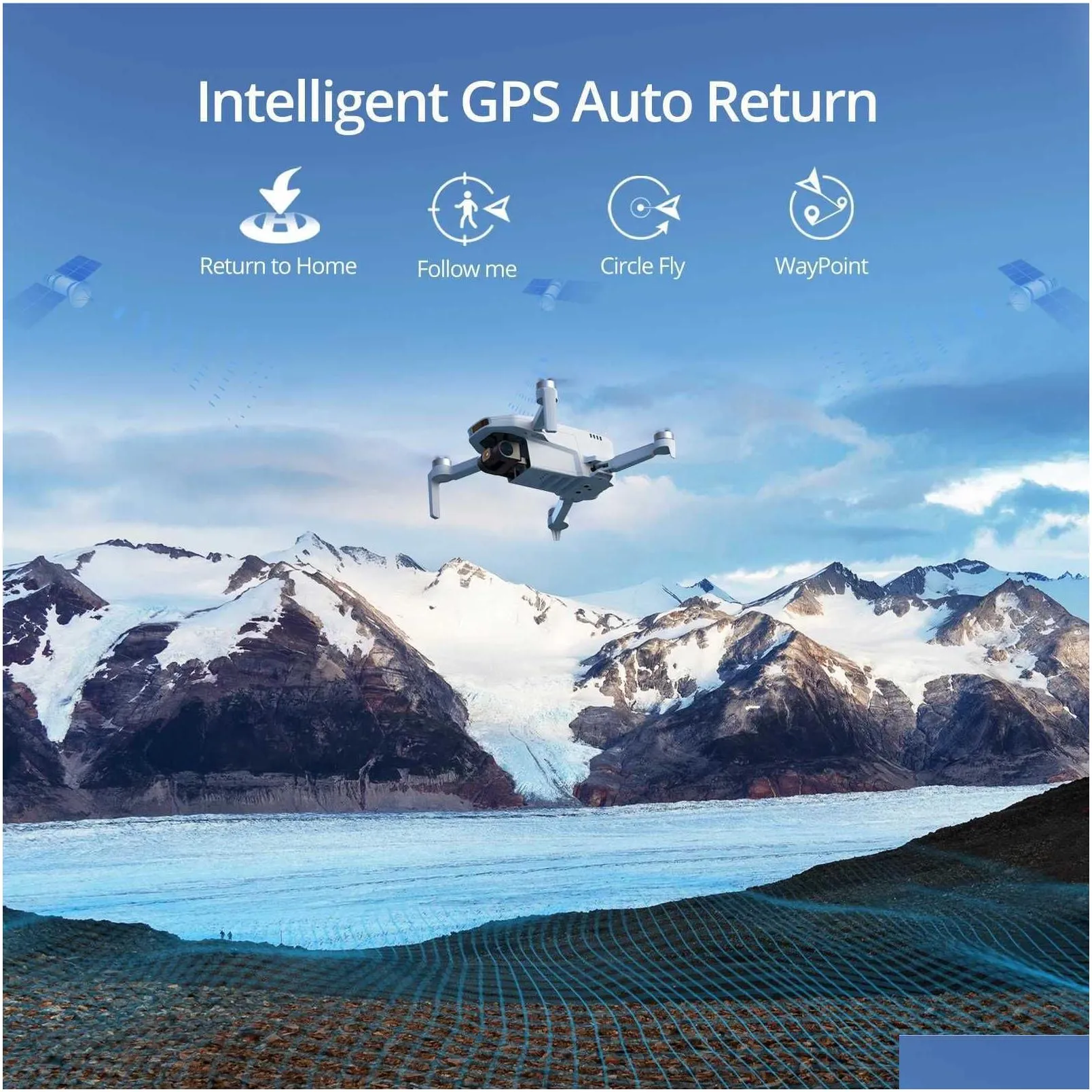 drones potensic rc mini drone 4k camera remote control helicopter circle fly toys dron follow me gps auto rerurn quadcopter for kids