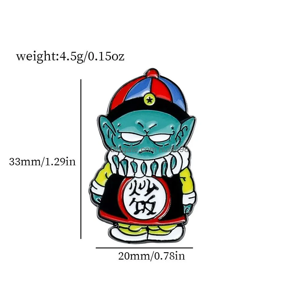 boy dragon characters brooch 16colors cute anime movies games hard enamel pins collect cartoon brooch backpack hat bag collar lapel