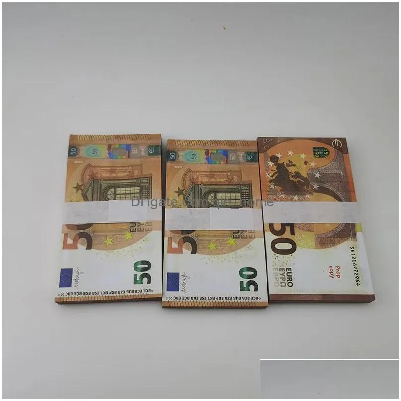 funny toy paper printed money toys 10 20 50 commemorative for kids christmas gifts or video film