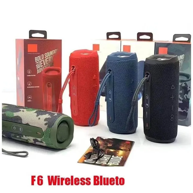 portable speakers 6 bt wireless mini speaker outdoor waterproof with powerf sound and deep bass drop delivery electronics dhg4d