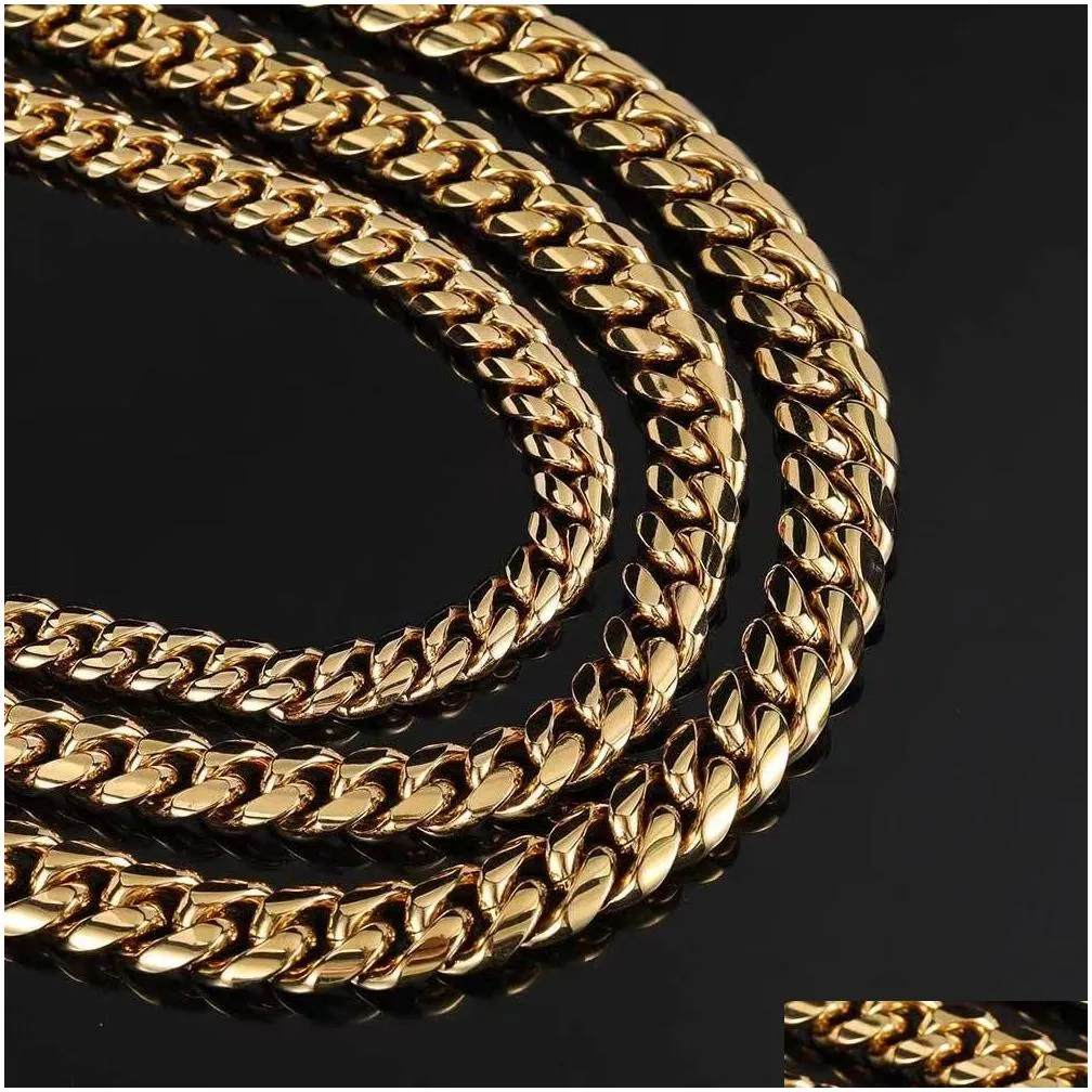 necklace cuban chain 10k gold 8mm cuban link chains mens gold necklace