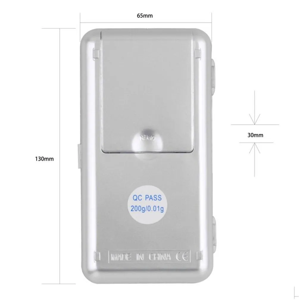 wholesale weighing scales 100g 200g 300g 500g 1000g 0.1g 0.01g mini digital scale portable lcd electronic jewelry weight weighting tool diamond pocket