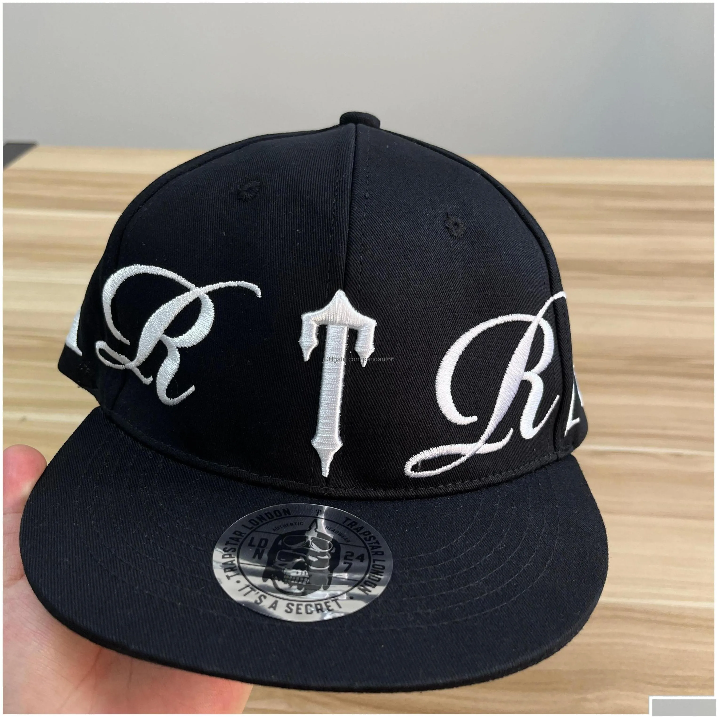 couple trapstar designer baseball cap sporty lettering embroidery casquette drop delivery fashion acc