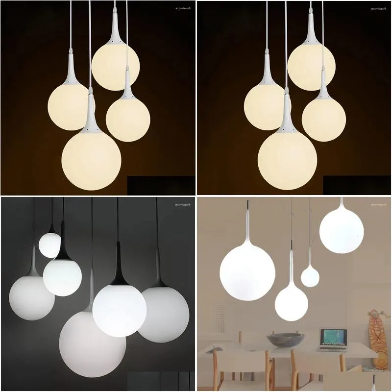 Pendant Lamps Coloured Lights Copper Christmas Balls Chandelier Spider Ceiling Decoration Luminaria De Mesa Dining Room Drop Delivery Dh19I